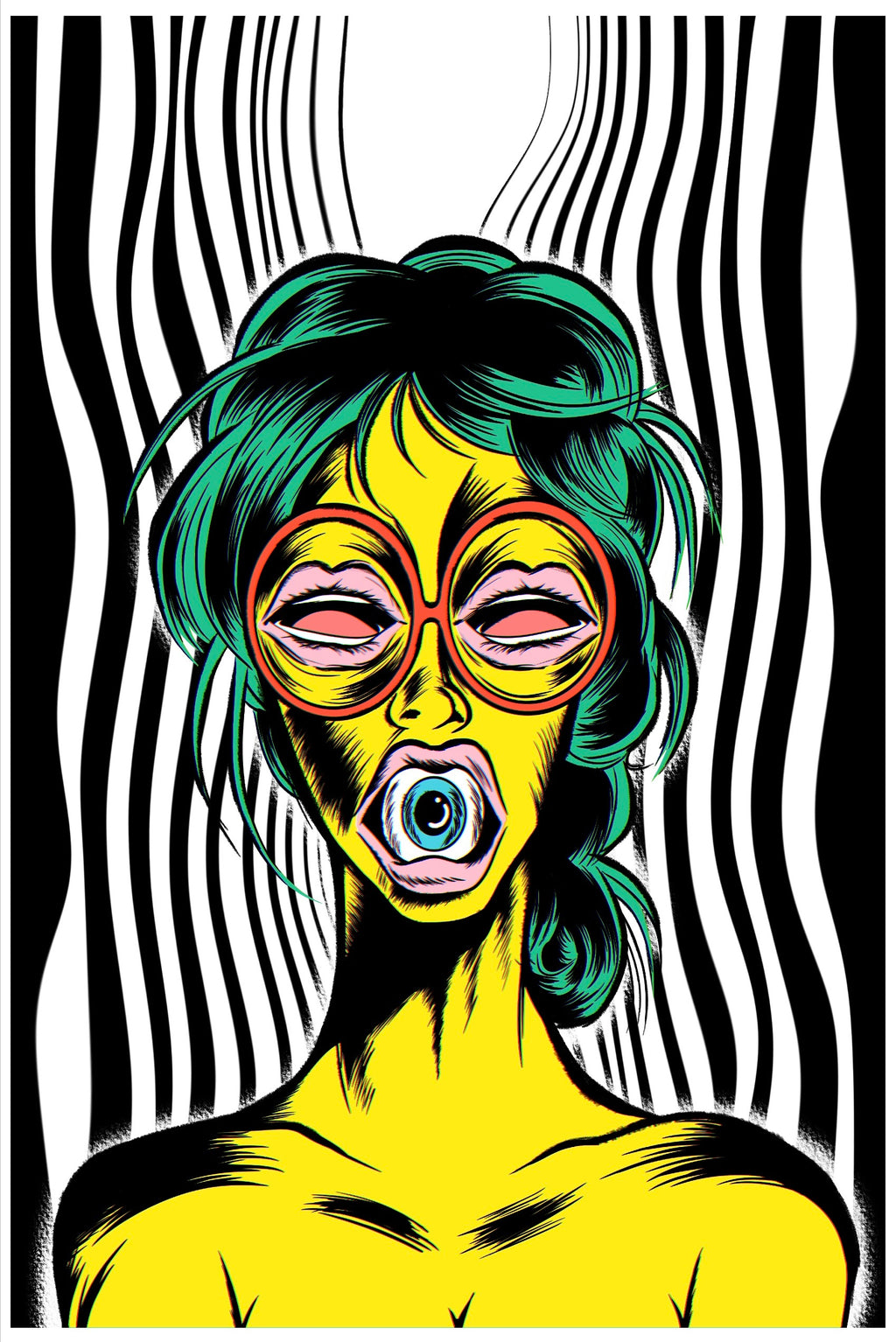 Mouth Eye Woman