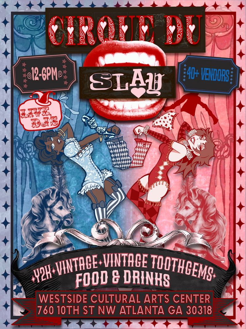 Girl World Flea Poster