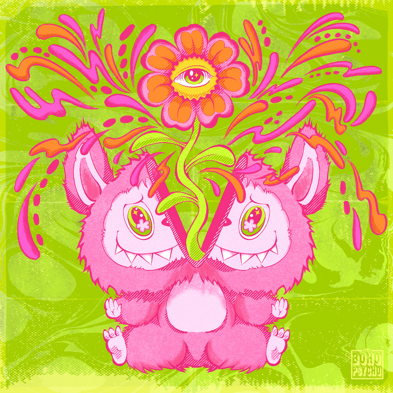 Labubu Flower
