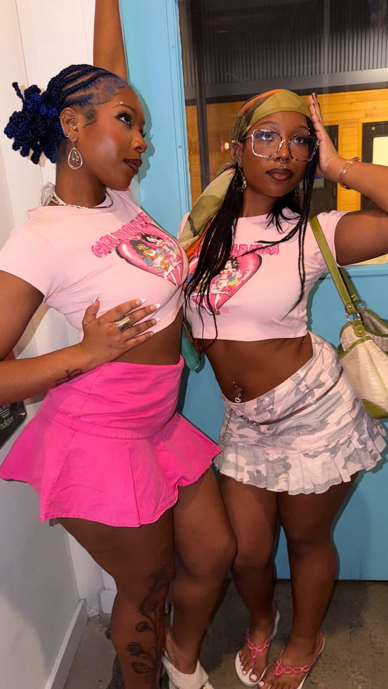 2 Ladies Wearing Tee