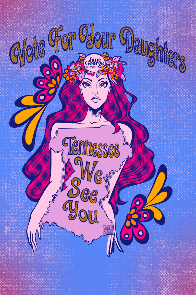 Vote For Your Daughters Poster